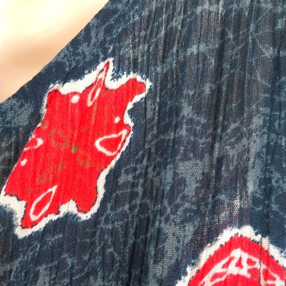 NWT Outfit JPR Maxi Dress Rayon Sleeveless Sz L - Picture 4 of 6